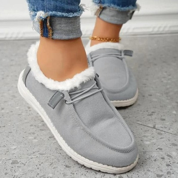 Womens Winter Cozy Comfort Fleece Boots