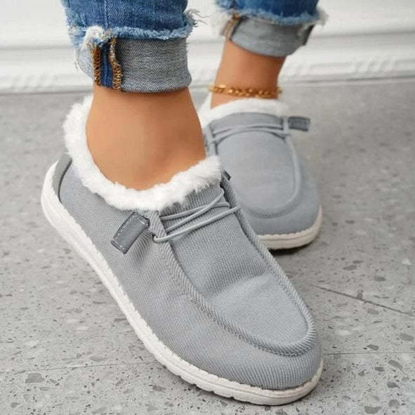 Womens Winter Cozy Comfort Fleece Boots