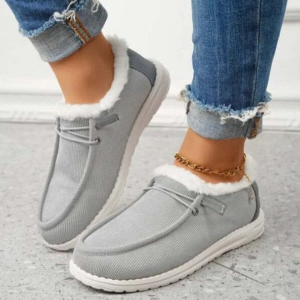 Womens Winter Cozy Comfort Fleece Boots