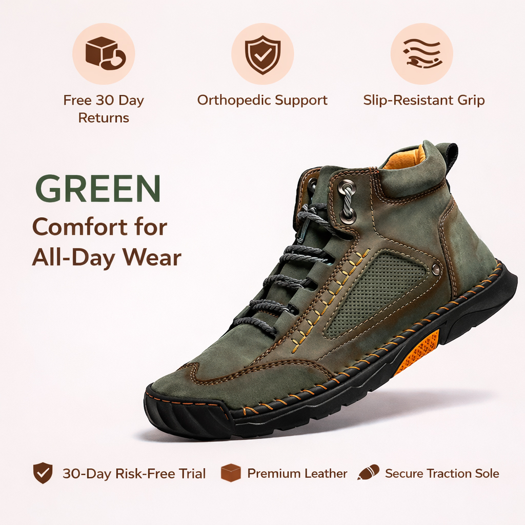 Men’s Comfort Leather Boots