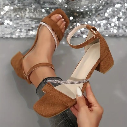 Strappy Block Heel Sandals