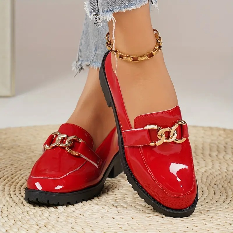 Women's Buckle Slip-on Loafers