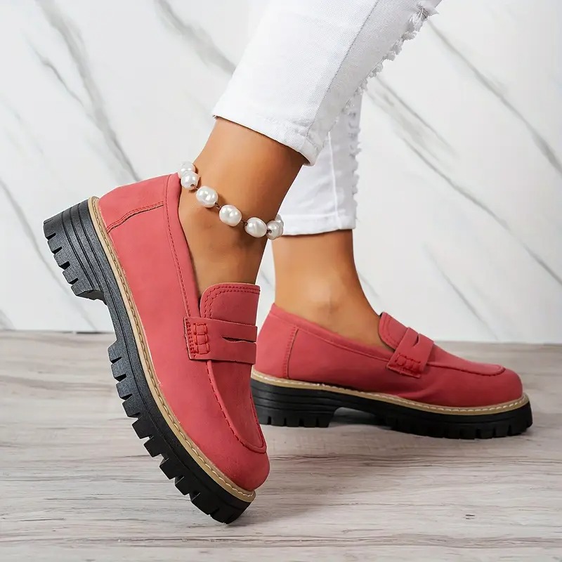 Women's Elegant Thick-soled Loafers