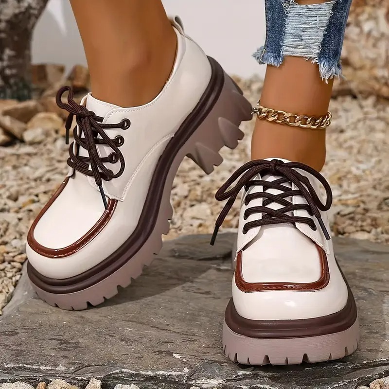 Women's Glossy Casual Slip-On Loafers