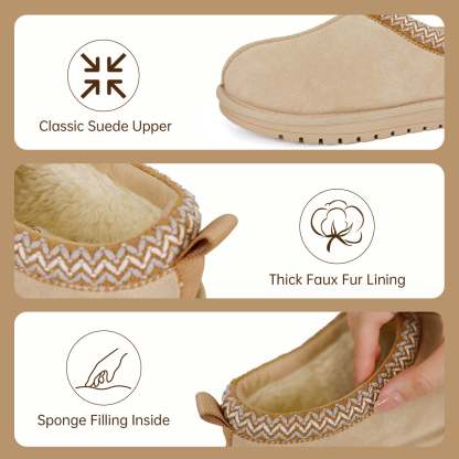 Women's Leather Outdoor Suede Slippers