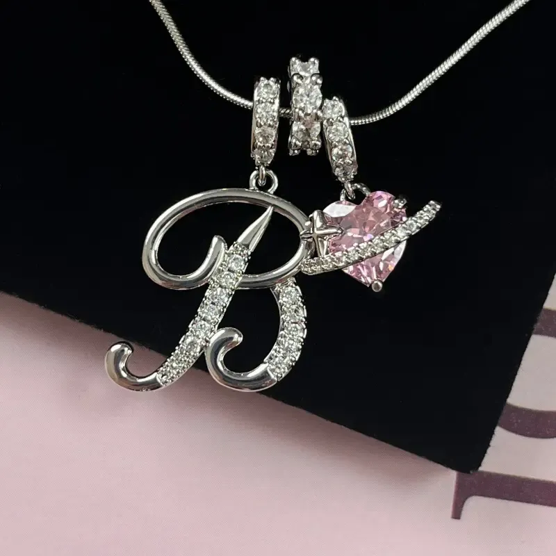 3-Layered Initial Choker Necklace for Women