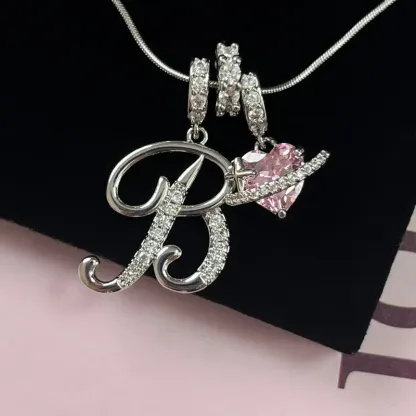 3-Layered Initial Choker Necklace for Women
