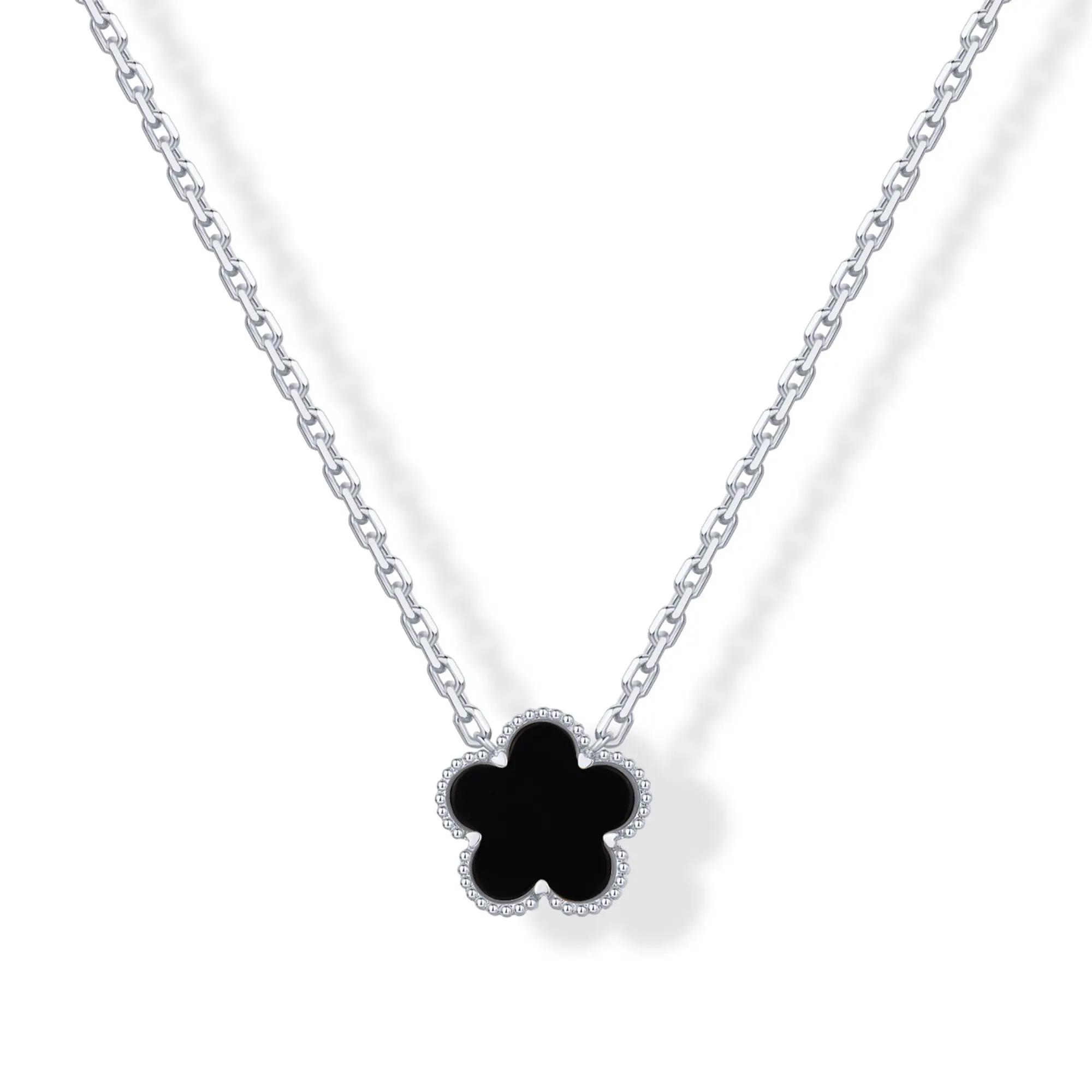 14K Gold Plated Clover Necklaces for Women
