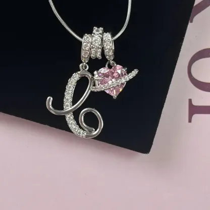 3-Layered Initial Choker Necklace for Women