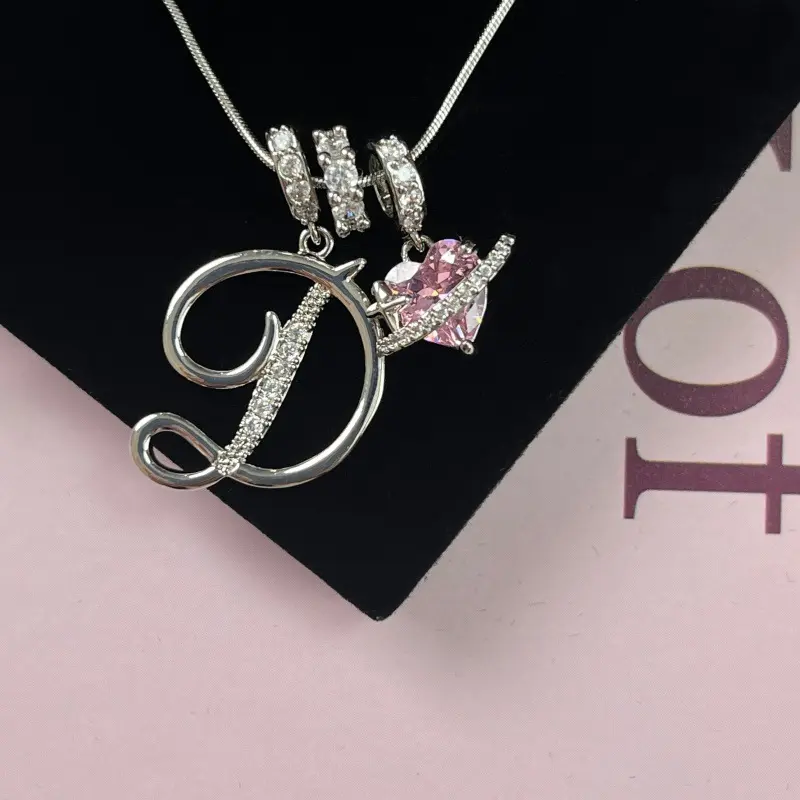3-Layered Initial Choker Necklace for Women