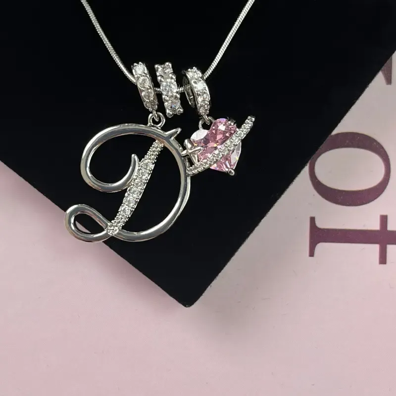 3-Layered Initial Choker Necklace for Women