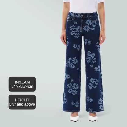 Mid-low Rise Baggy Jeans Stretchy Wide Leg for Women  Lady Basic Minimalist Comfortable Denim Tummy Control Curve Hugging Plus Size Regular Size BBL Spring Fashion Daily Outfits