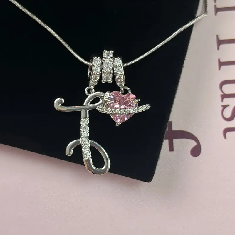 3-Layered Initial Choker Necklace for Women