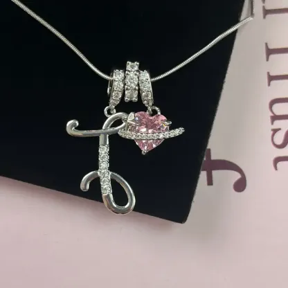 3-Layered Initial Choker Necklace for Women