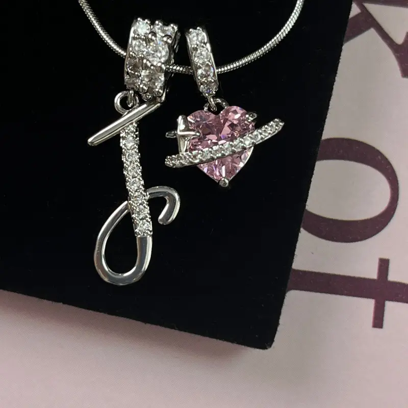 3-Layered Initial Choker Necklace for Women