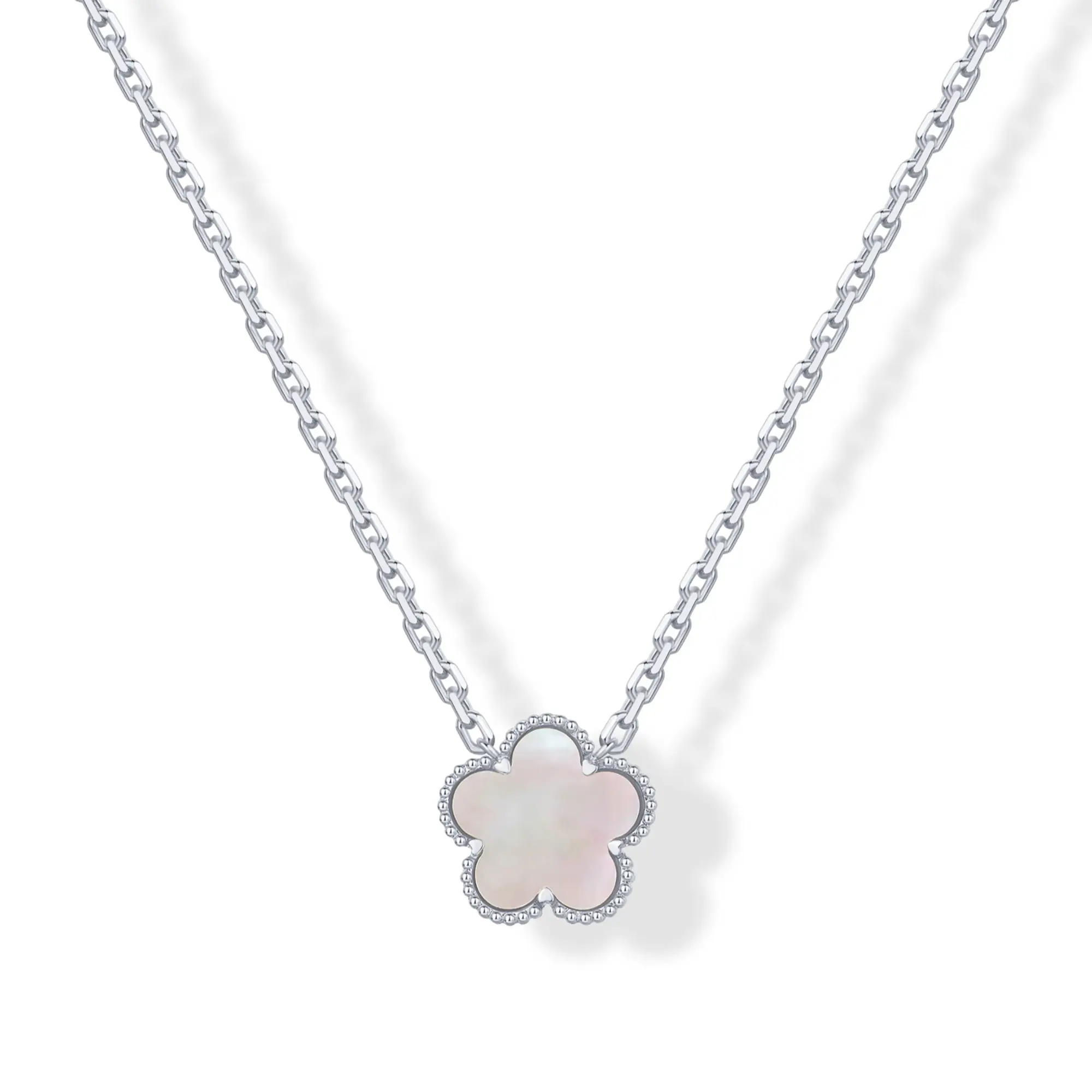 14K Gold Plated Clover Necklaces for Women