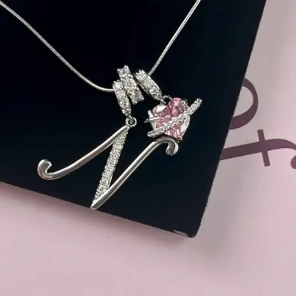 3-Layered Initial Choker Necklace for Women