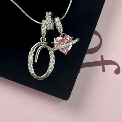 3-Layered Initial Choker Necklace for Women