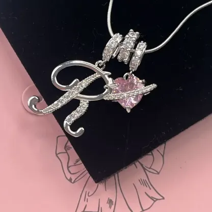 3-Layered Initial Choker Necklace for Women