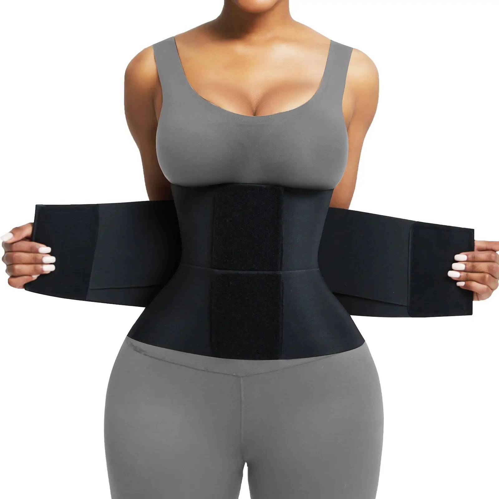 Belt Waist Cincher Ab Belt with Triple Wrap