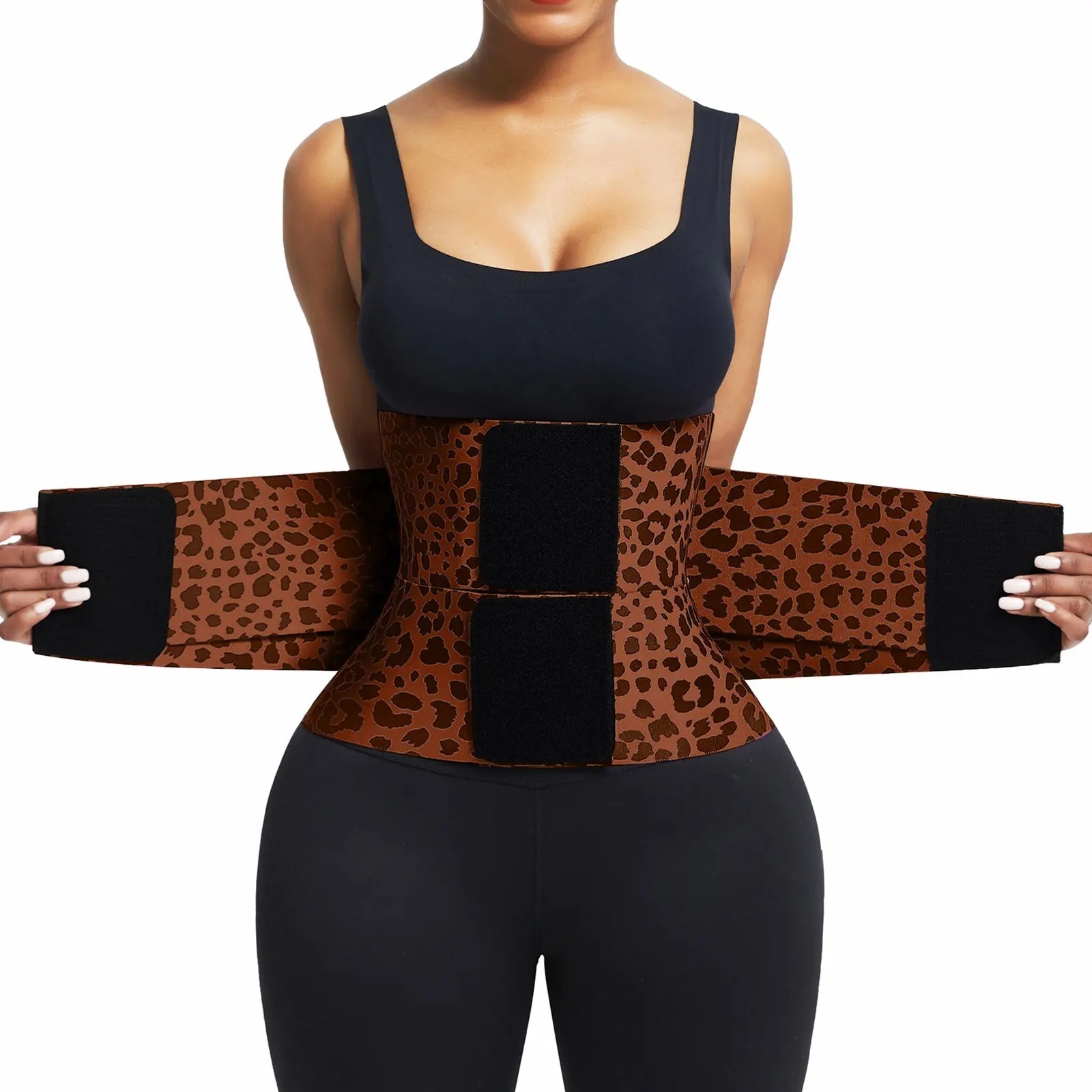 Belt Waist Cincher Ab Belt with Triple Wrap
