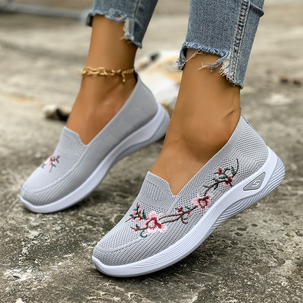 Women'S Breathable Slip-On Shoes