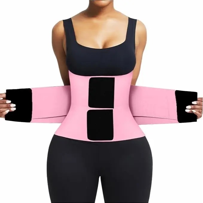 Belt Waist Cincher Ab Belt with Triple Wrap