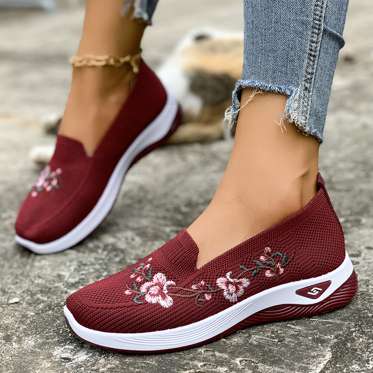 Women'S Breathable Slip-On Shoes