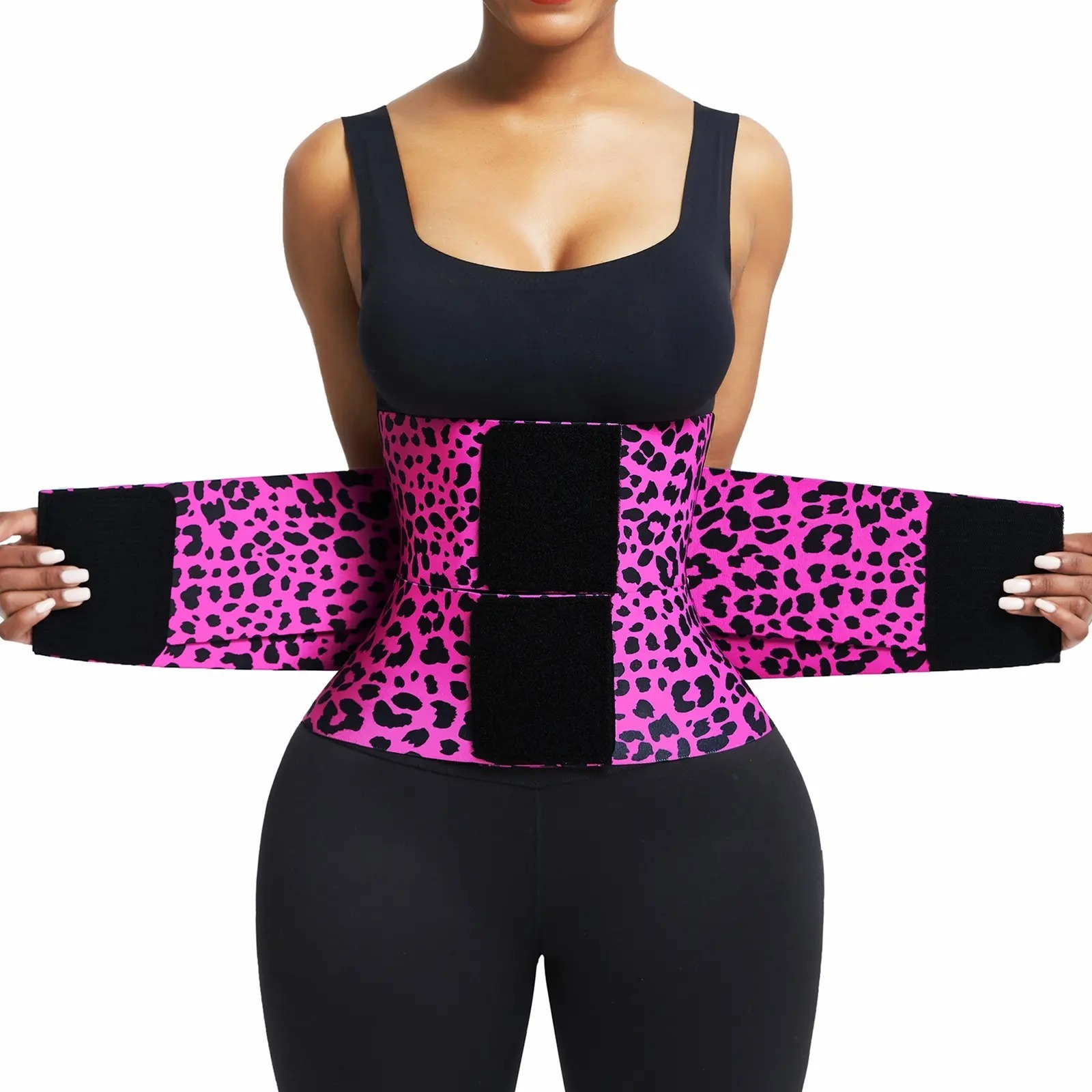 Belt Waist Cincher Ab Belt with Triple Wrap