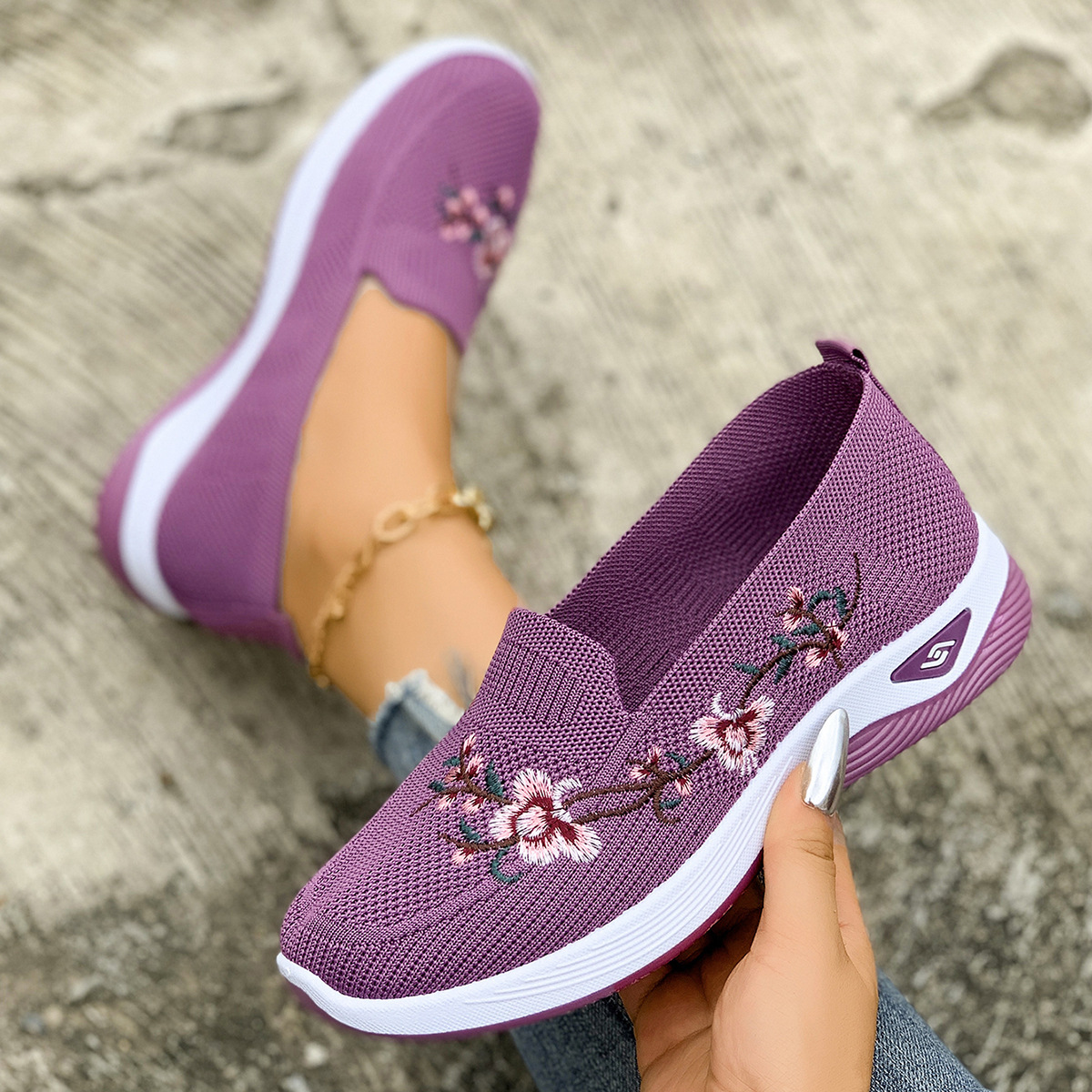 Women'S Breathable Slip-On Shoes