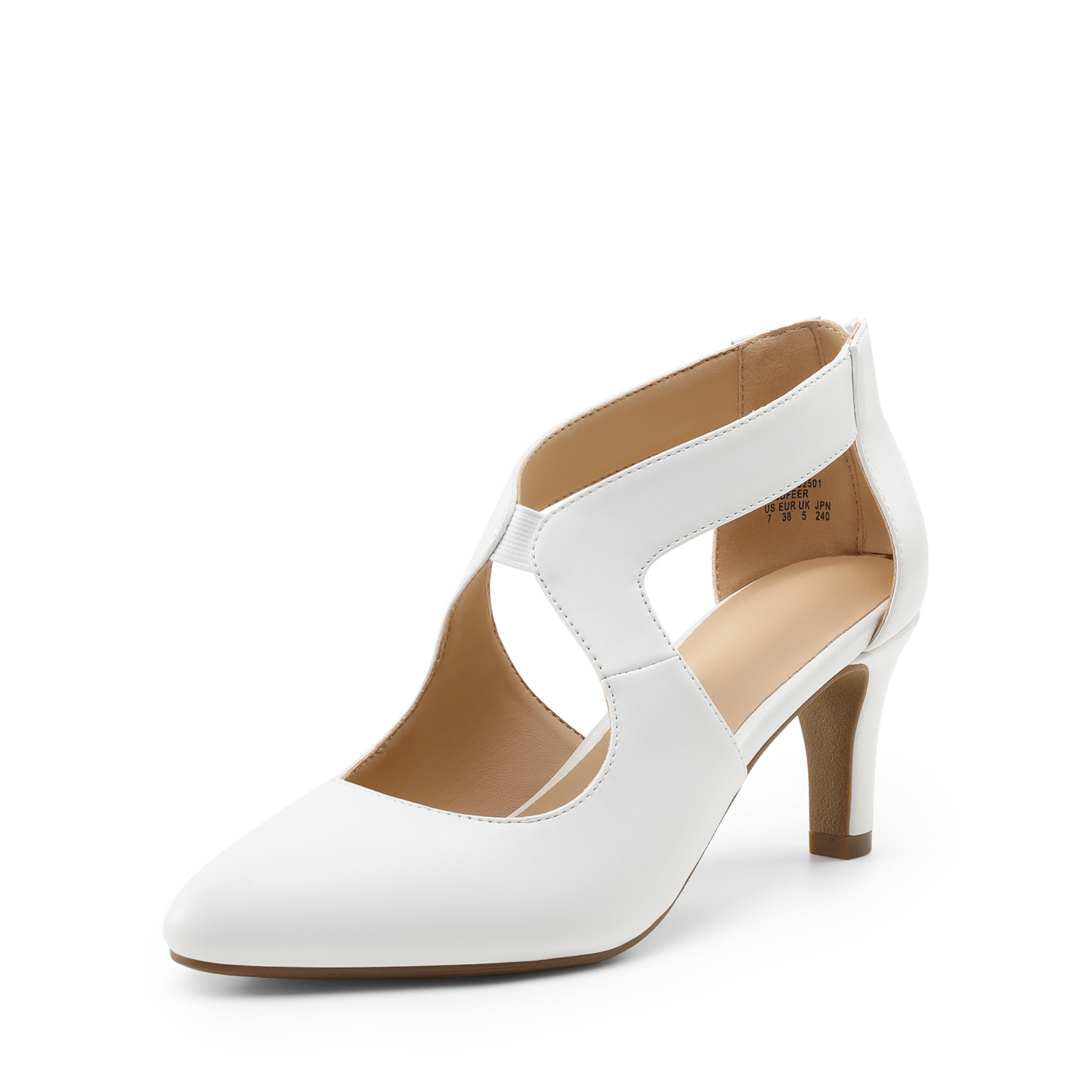 Women'S Pointed Toe Kitten Heels