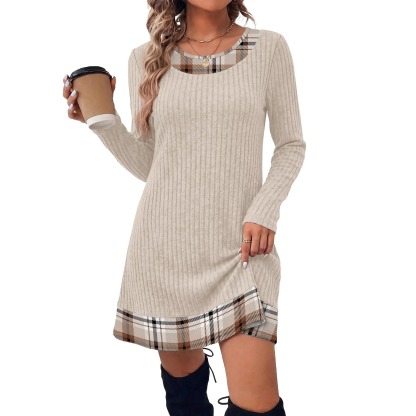 Women's Long Sleeve Sweater Dress