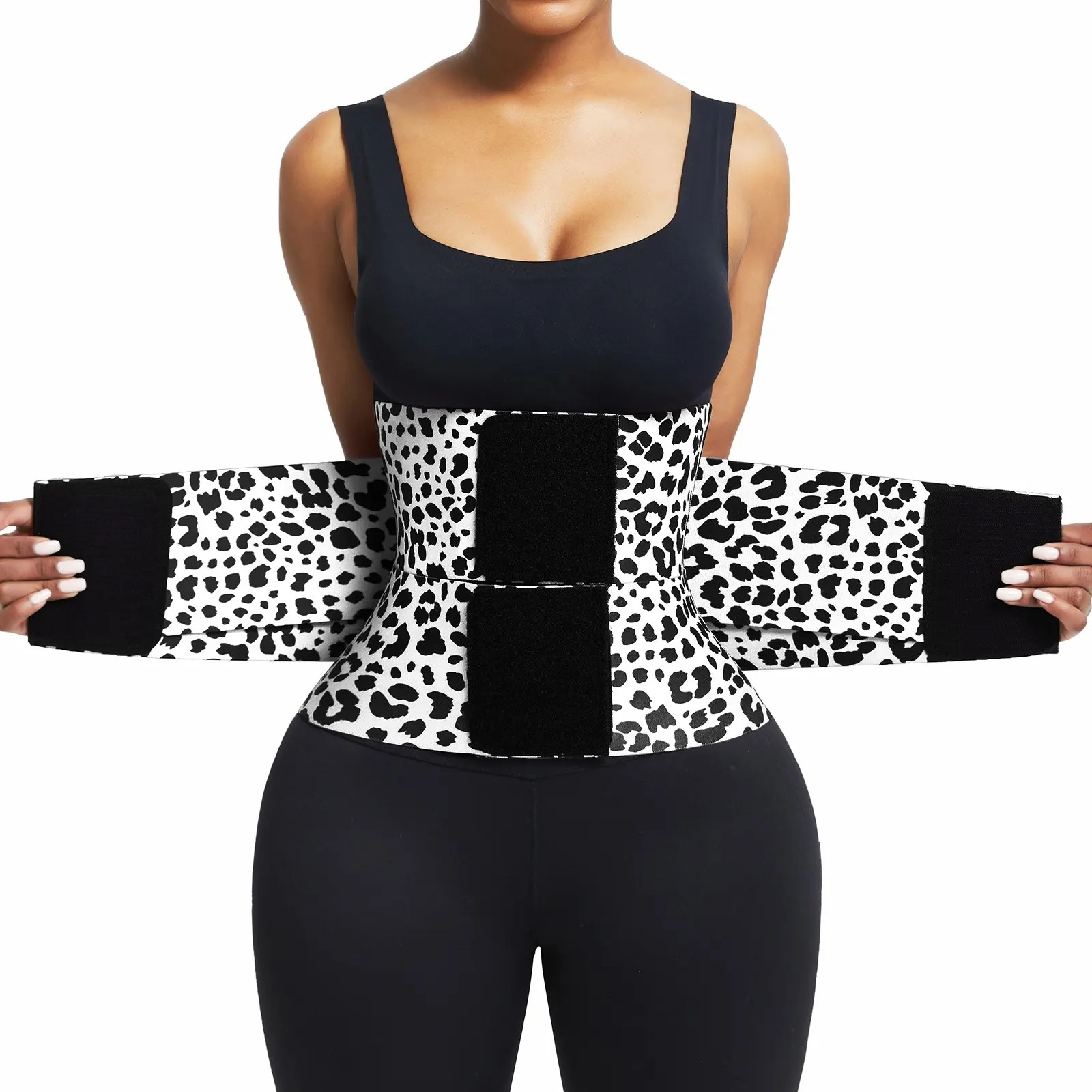 Belt Waist Cincher Ab Belt with Triple Wrap