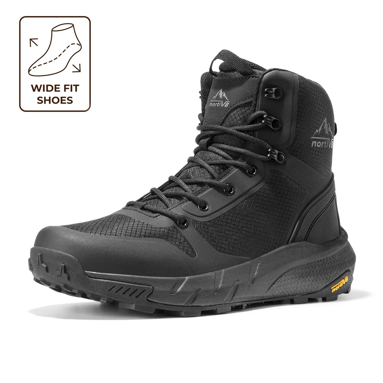 Men's Plain Nylon Cloth Round Toe Tactical Shoes