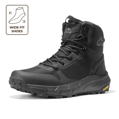 Men's Plain Nylon Cloth Round Toe Tactical Shoes