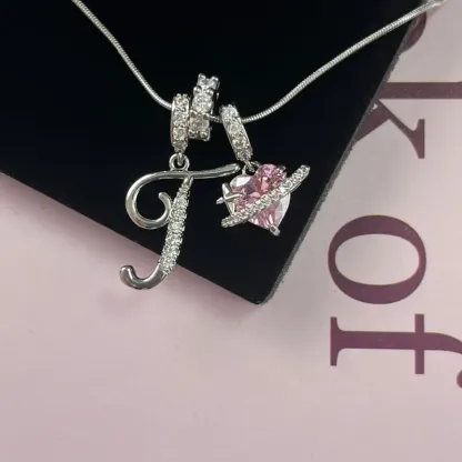 3-Layered Initial Choker Necklace for Women