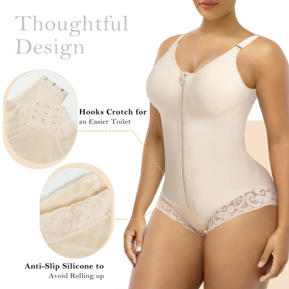 Colombian Shapewear Overbust Faja – High-Compression Tummy Control & Body Sculpting Girdle for Women