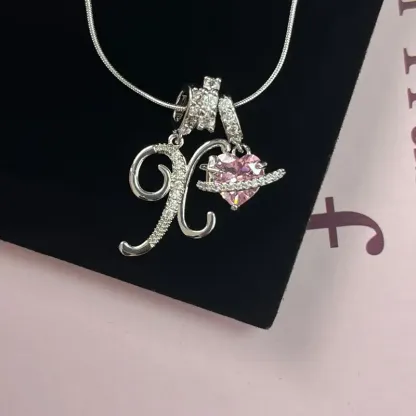 3-Layered Initial Choker Necklace for Women