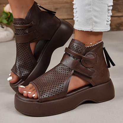Stylish Leather Walking Sandals