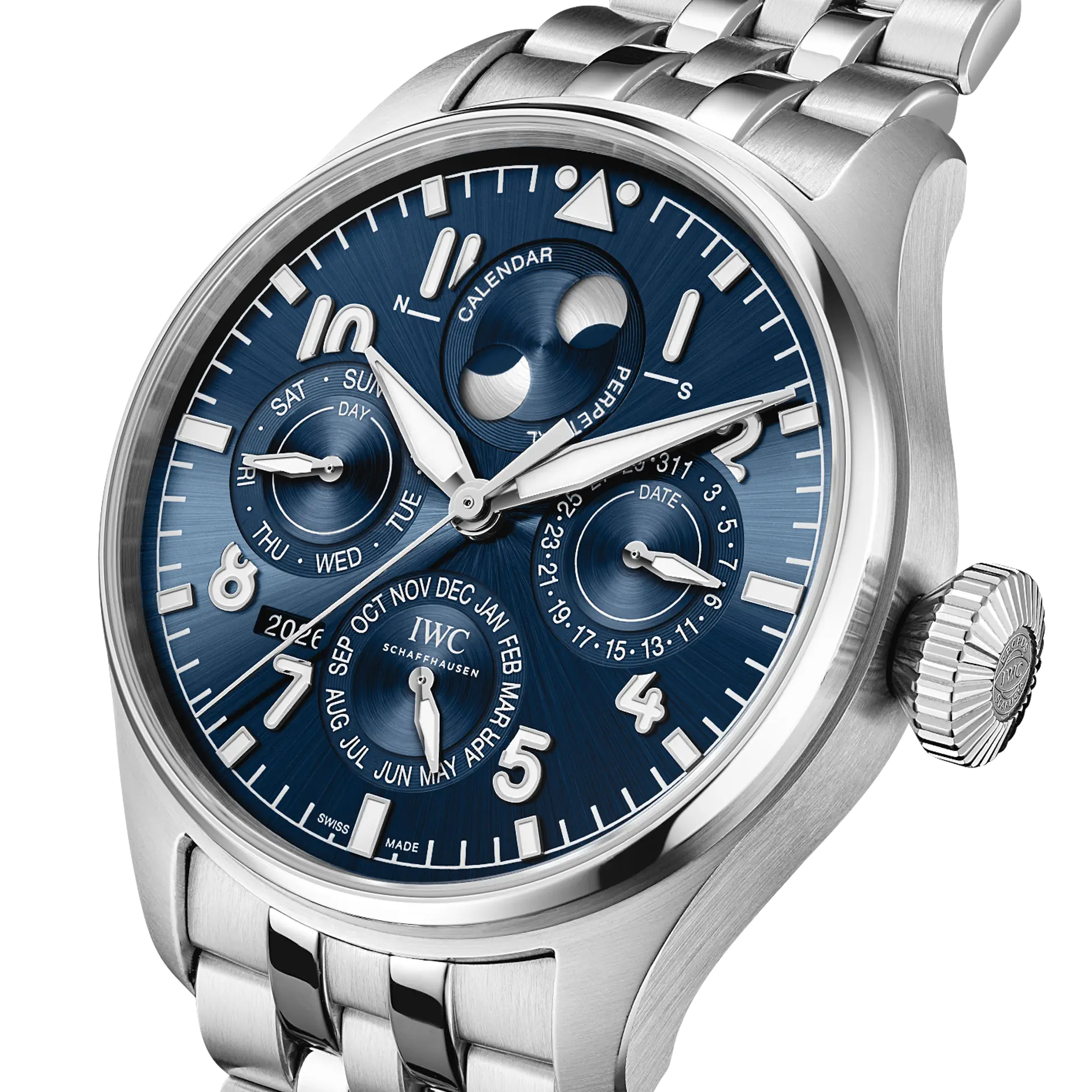 2026年の新作 IWC ビッグ・パイロット・ウォッチ・パーペチュアル・カレンダー・プロセット “プティ・プランス” IW339601