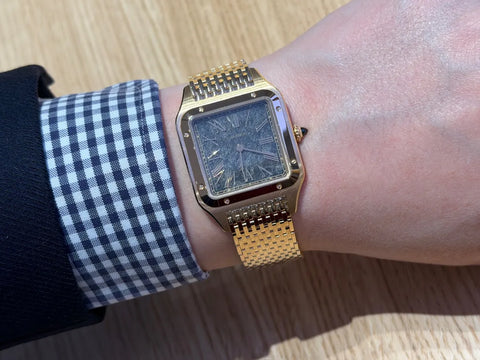 Cartier / カルティエ サントス デュモン ラージモデル（オブシディアンダイアル） WGSA0123 43.5 x 31.4 mm 2026NEW