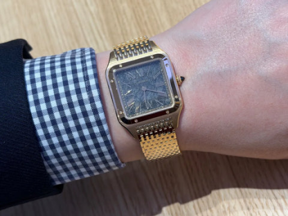 Cartier / カルティエ サントス デュモン ラージモデル（オブシディアンダイアル） WGSA0123 43.5 x 31.4 mm 2026NEW