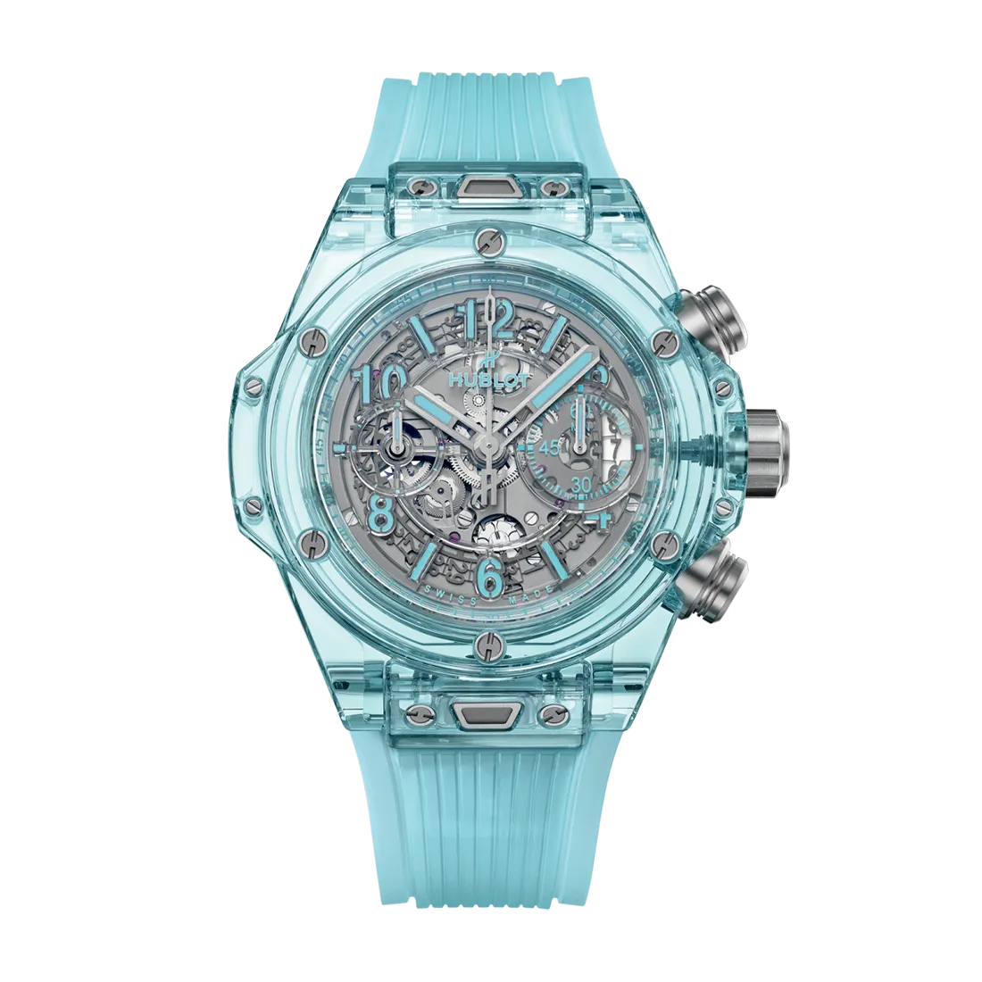 ウブロ HUBLOT ビッグ・バン ウニコ ウォーターブルーサファイア 44mm (2025年モデル)