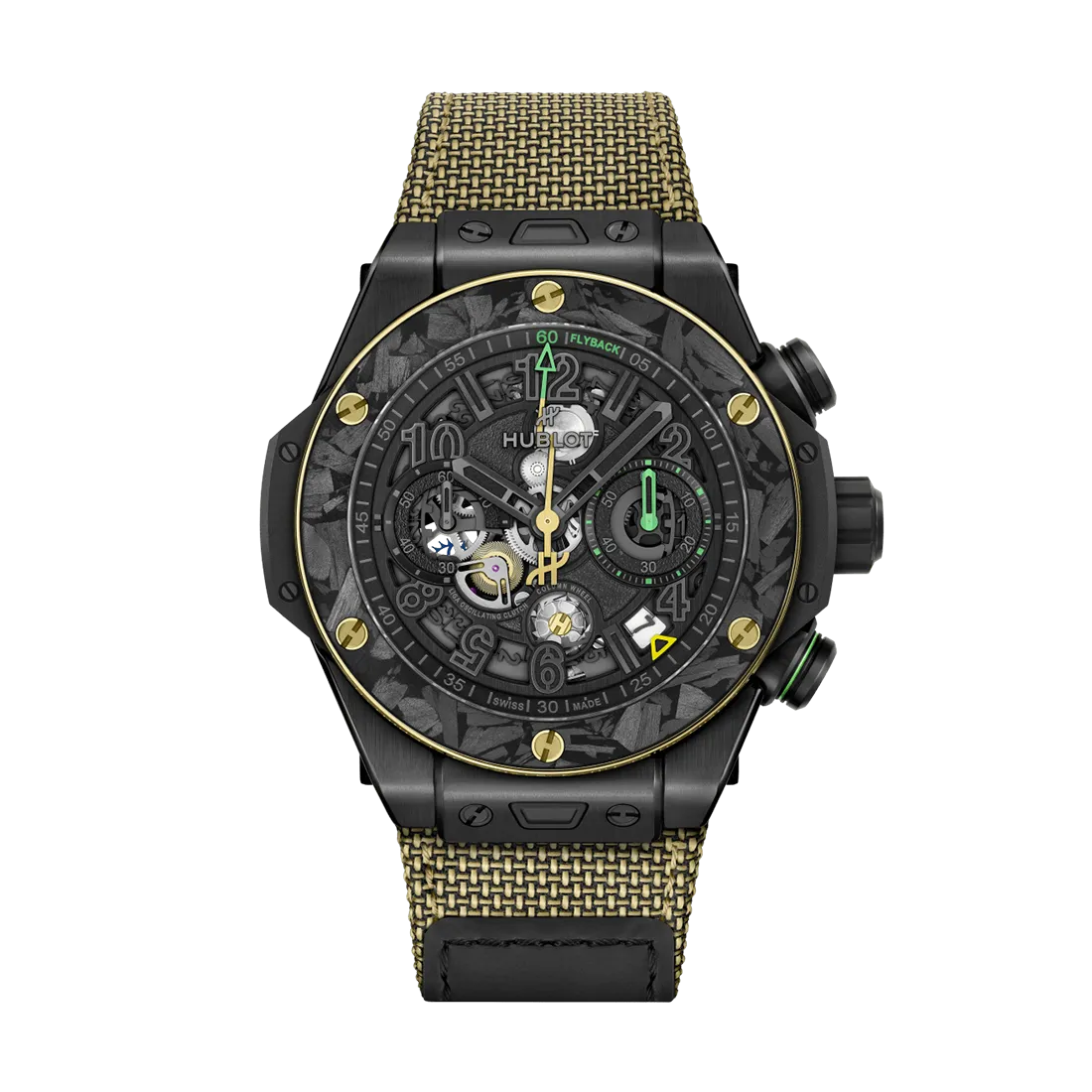 ウブロ HUBLOT ビッグ・バン リローデッド ウサイン・ボルト セラミックカーボン 44mm (2026年モデル)