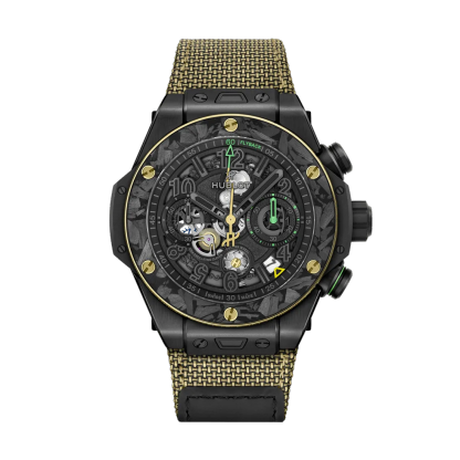 ウブロ HUBLOT ビッグ・バン リローデッド ウサイン・ボルト セラミックカーボン 44mm (2026年モデル)