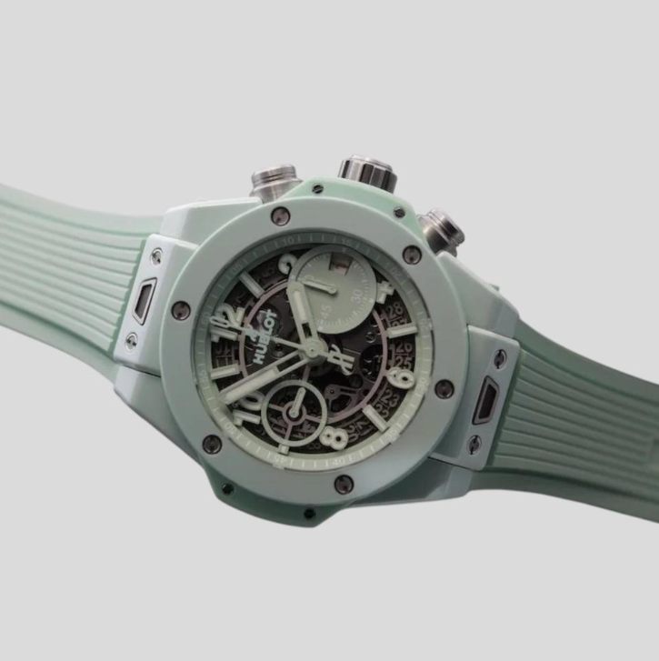 ウブロ HUBLOT ビッグ・バン ウニコ ミントグリーンセラミック 42mm (2025年モデル)
