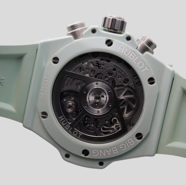 ウブロ HUBLOT ビッグ・バン ウニコ ミントグリーンセラミック 42mm (2025年モデル)