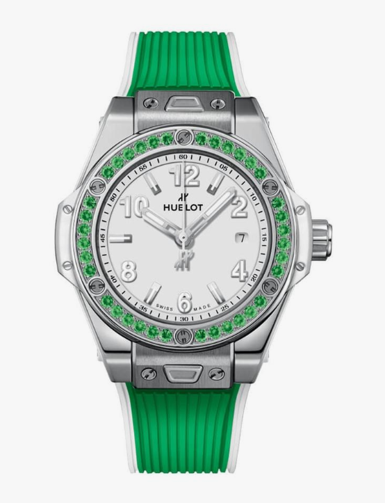 ウブロ HUBLOT ビッグ・バン ワンクリック ジョイフル スチール アップルグリーン 33mm (2025年モデル)