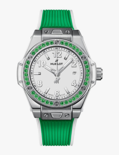 ウブロ HUBLOT ビッグ・バン ワンクリック ジョイフル スチール アップルグリーン 33mm (2025年モデル)
