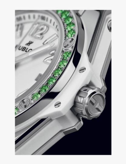 ウブロ HUBLOT ビッグ・バン ワンクリック ジョイフル スチール アップルグリーン 33mm (2025年モデル)